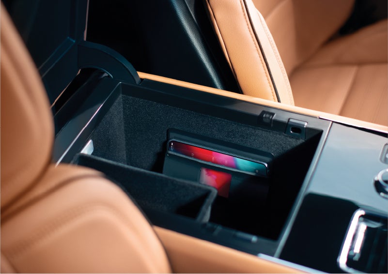 The interior of a 2023 Lincoln Aviator® Black Label model is shown in the Flight theme | Evergreen Lincoln in Issaquah WA
